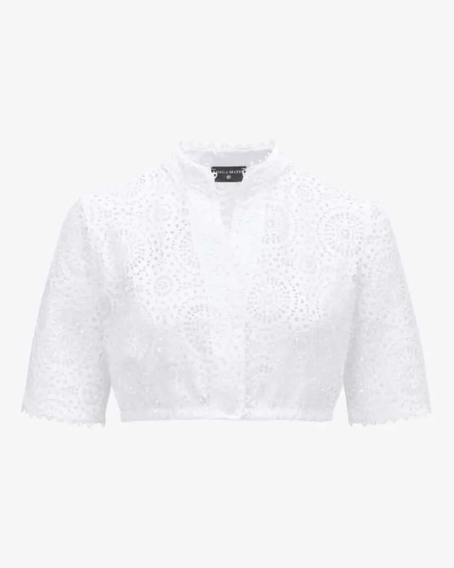 Suri Dirndlbluse semi-transparent