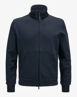 Sweatjacke aus Baumwolle und Cashmere