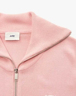 Sweat-Strickjacke