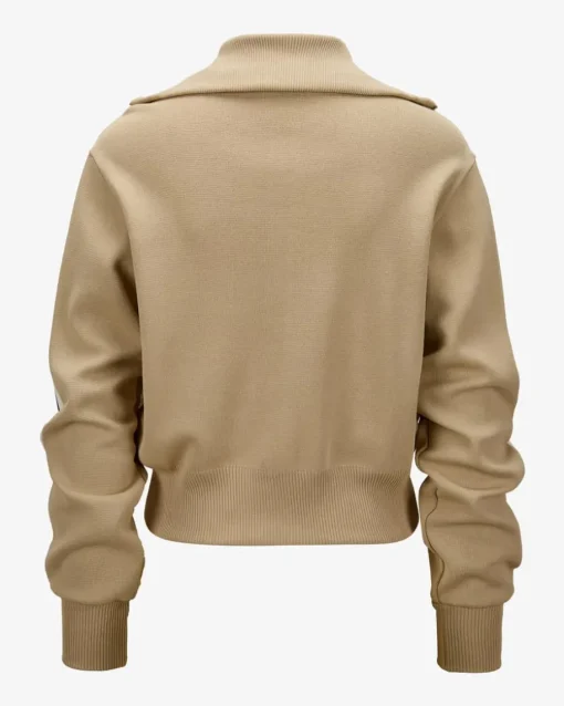 Sweat-Strickjacke