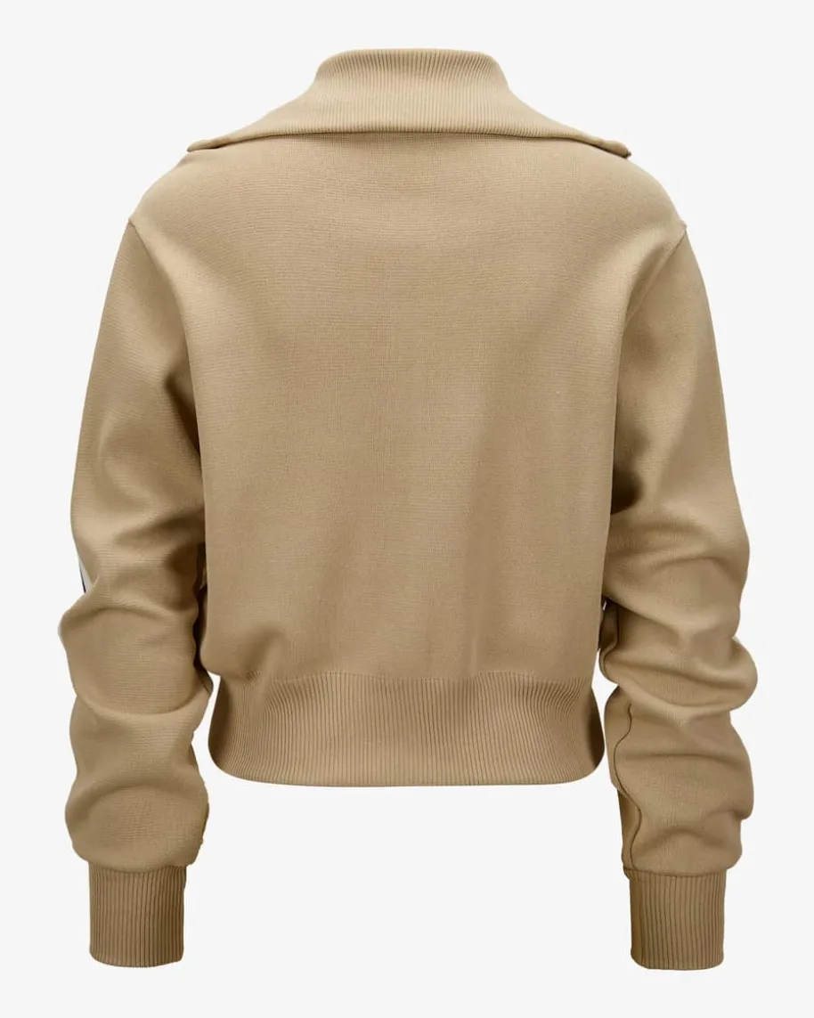 Sweat-Strickjacke