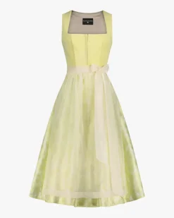 Sylt Midi-Dirndl mit Seidenschürze
