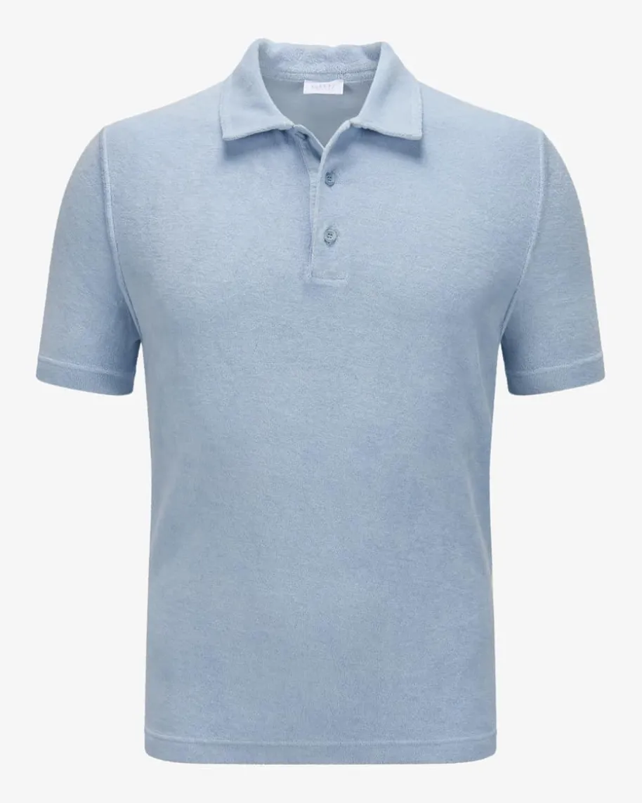 Terry Frottee Polo-Shirt