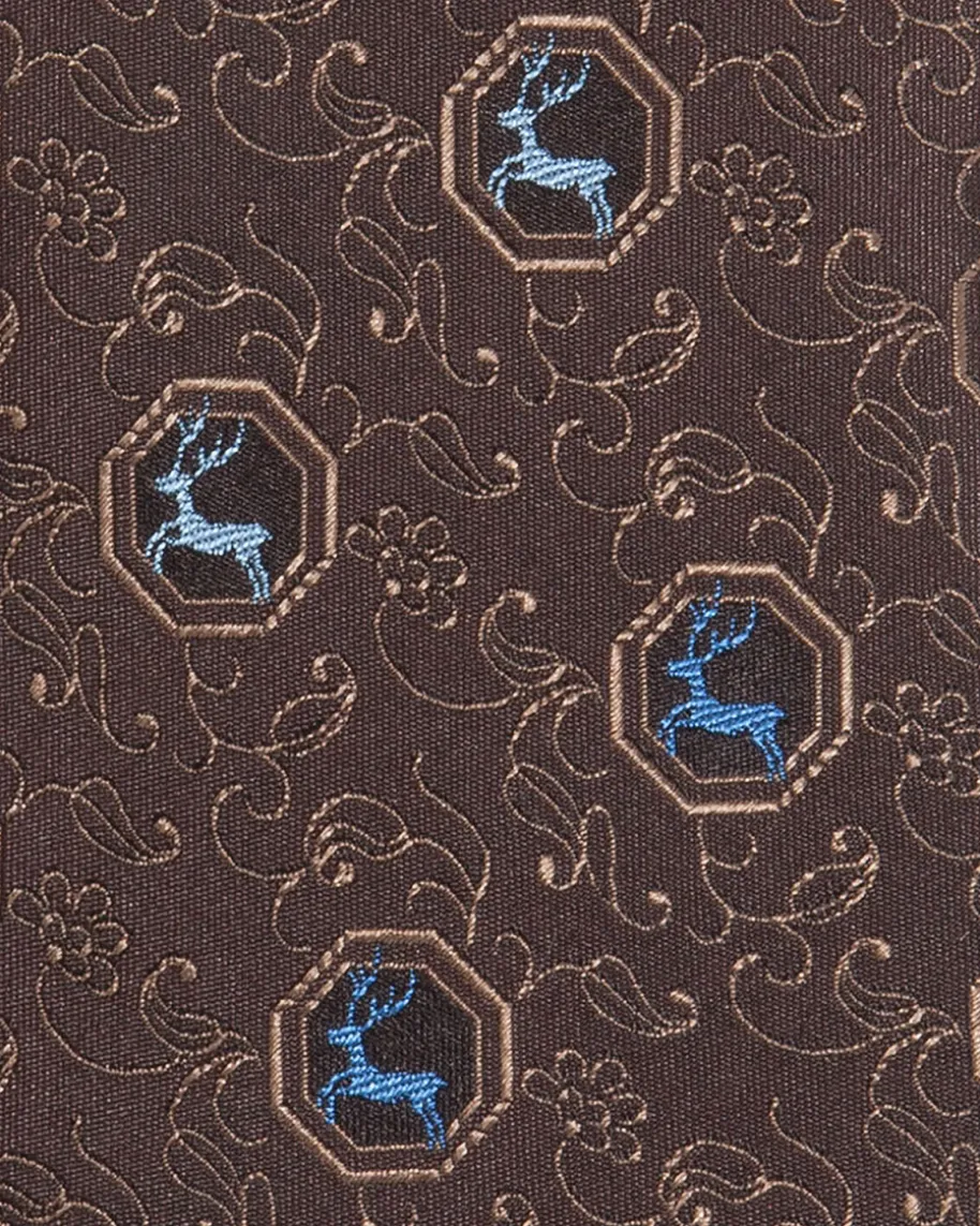 Trachten-Seidenkrawatte