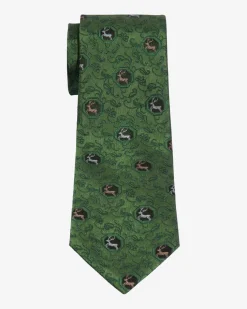 Trachten-Seidenkrawatte