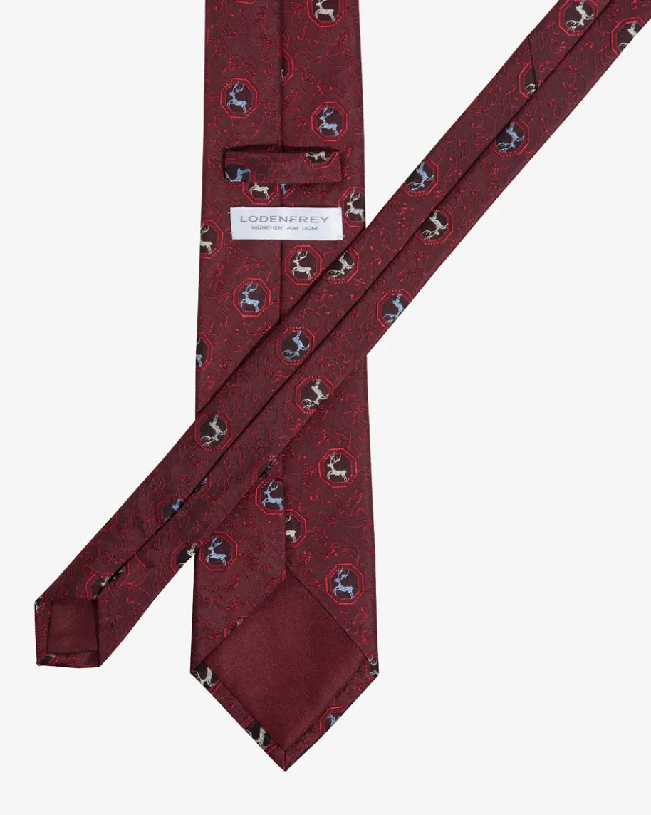 Trachten-Seidenkrawatte