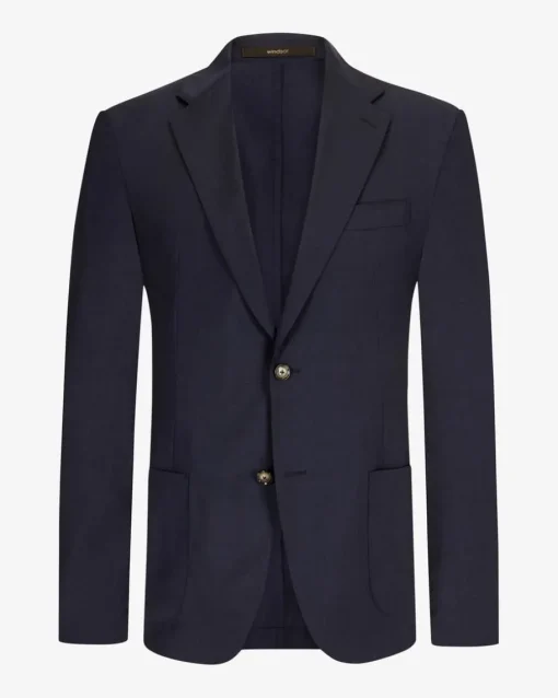 Travel Sakko Shaped Fit aus Wolle