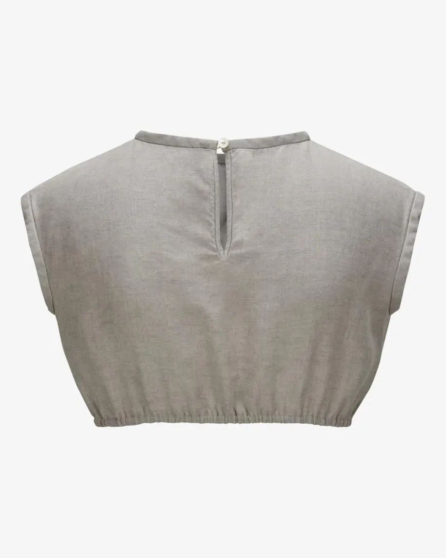 Uma Leinen-Dirndlbluse