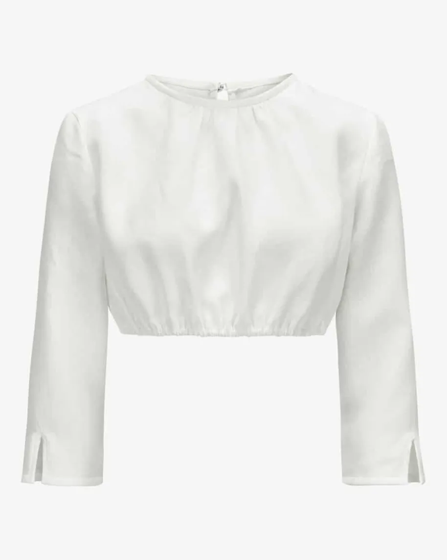 Una Leinen-Dirndlbluse
