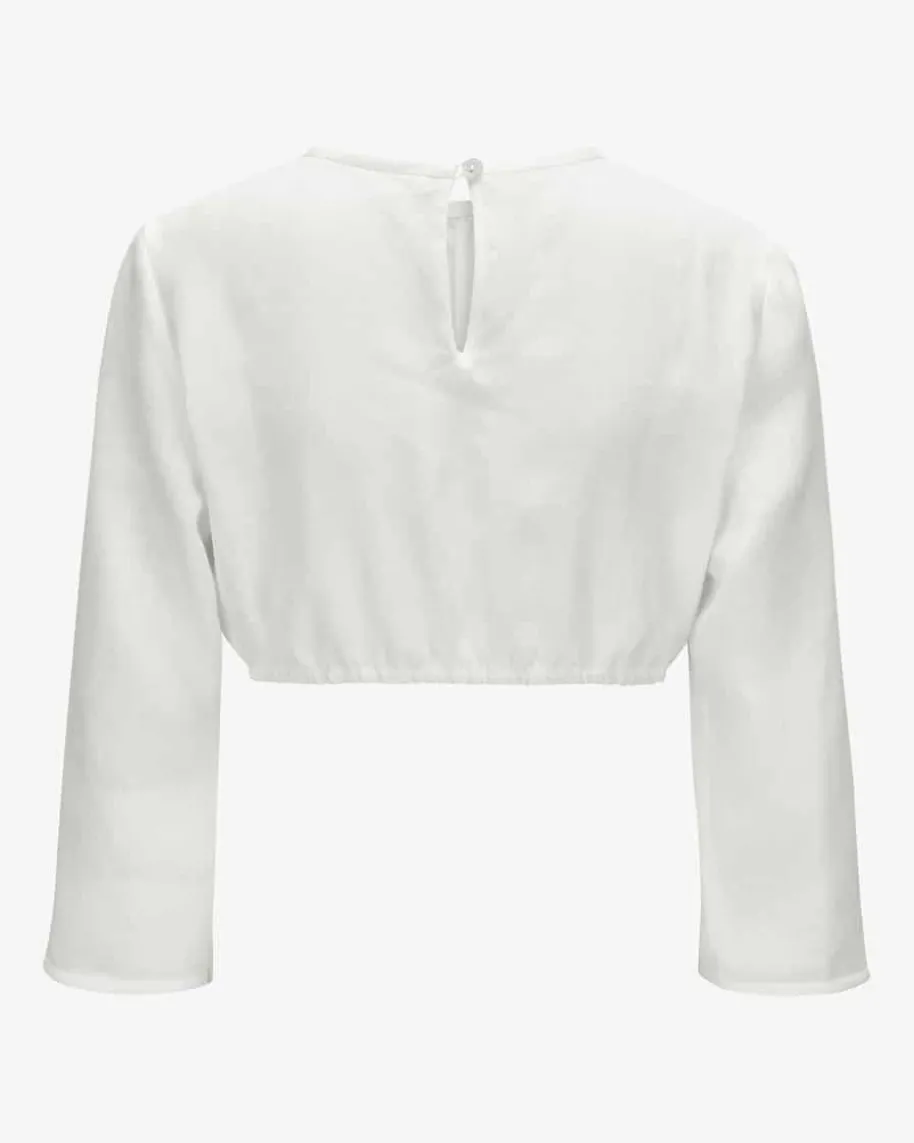 Una Leinen-Dirndlbluse