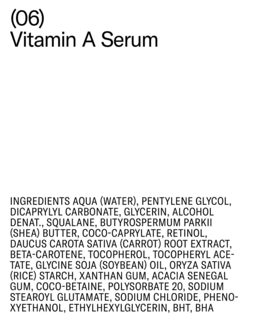 Vitamin A Serum 30ml