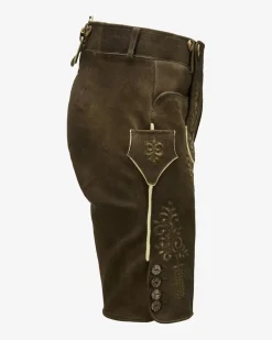 Weitenfels Lederhose aus sämisch gegerbtem Ziegenleder
