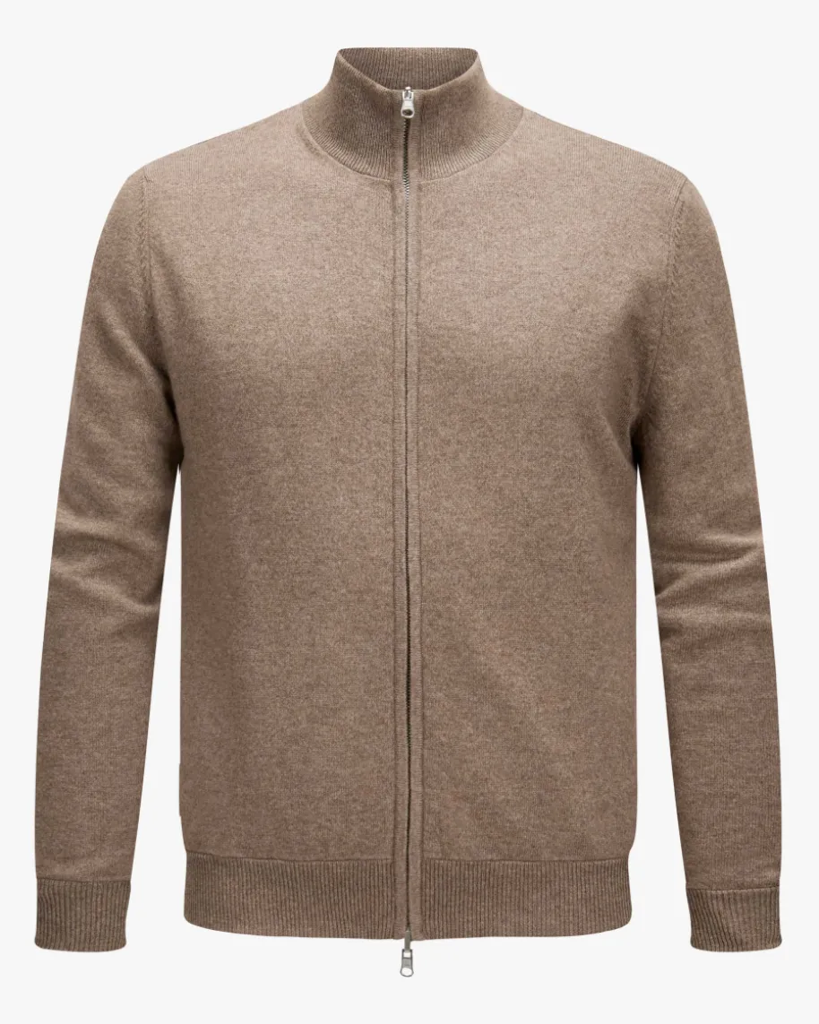 Wende-Cashmere-Strickjacke