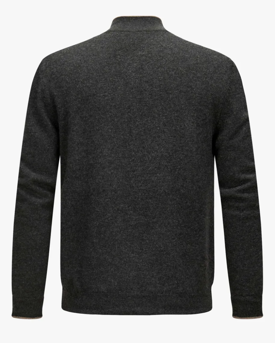 Wende-Cashmere-Strickjacke