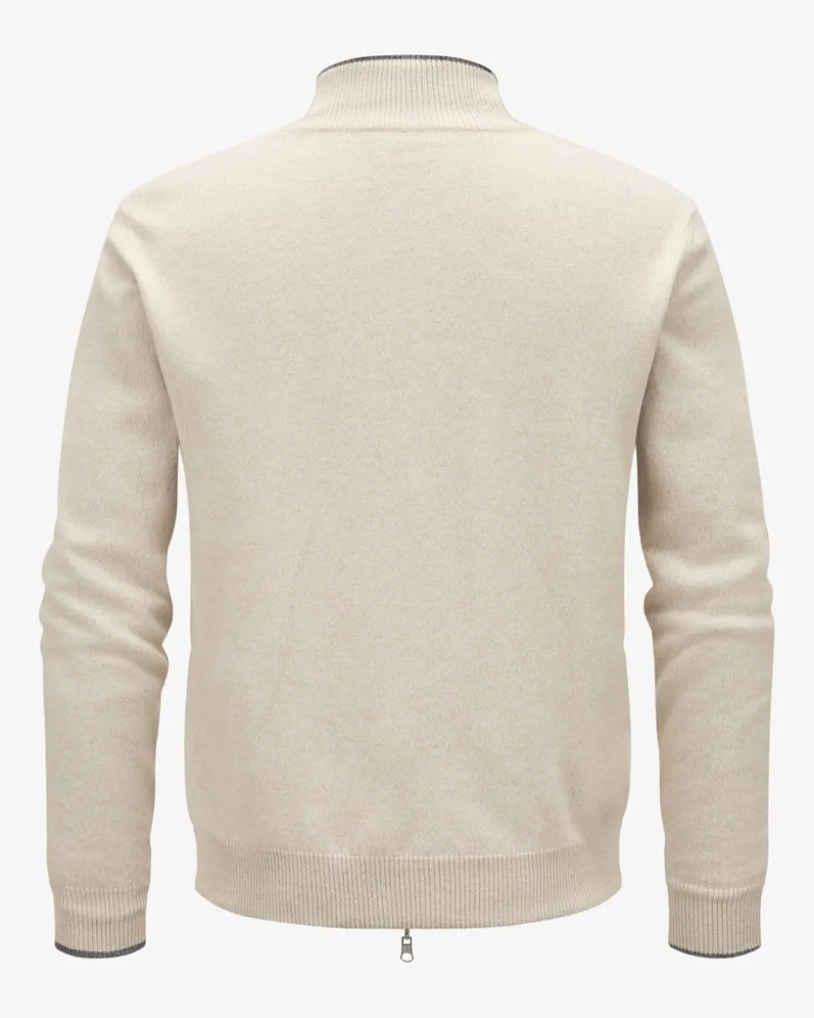 Wende-Cashmere-Strickjacke