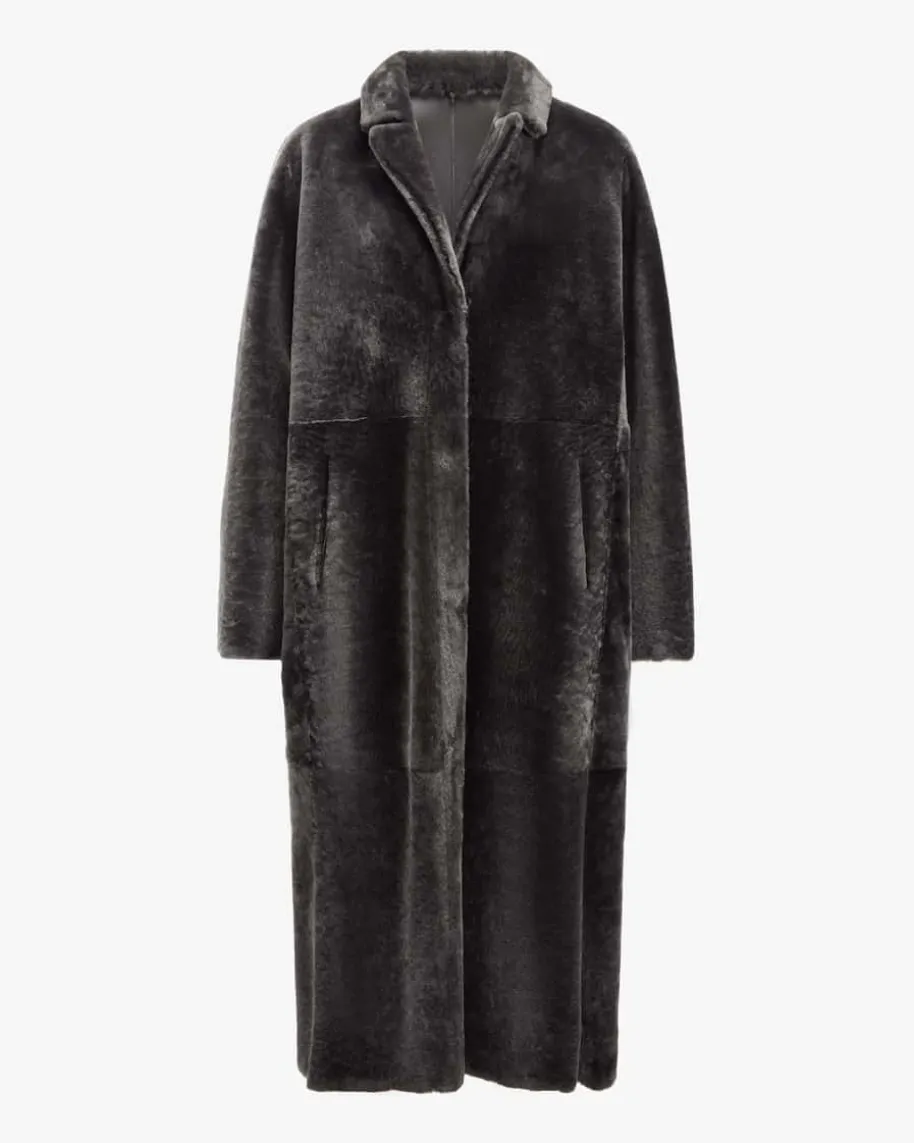 Wende-Lammfellmantel