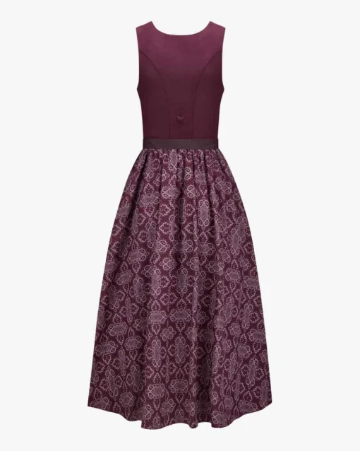 Wiesndirndl lang mit Schürze