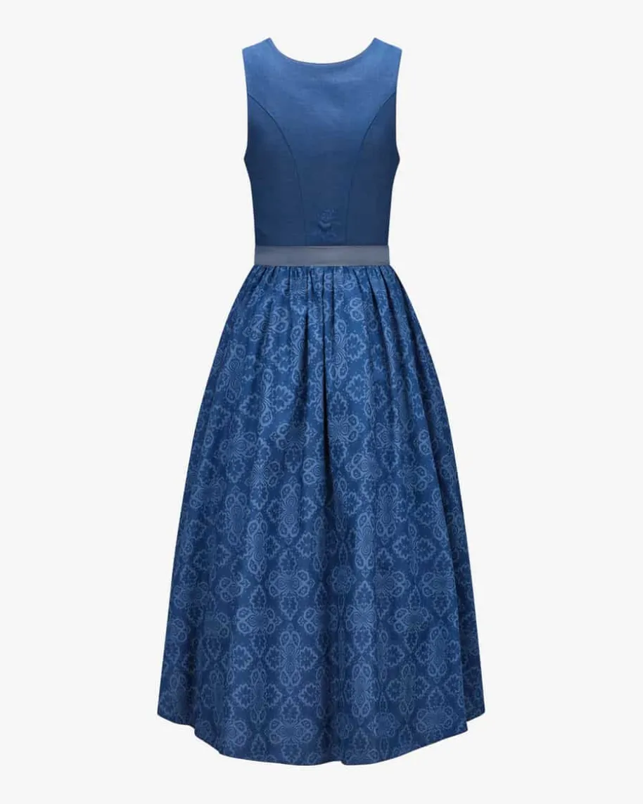 Wiesndirndl lang mit Schürze