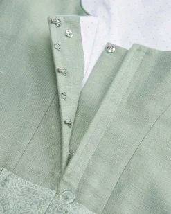 Wiesndirndl lang mit Schürze