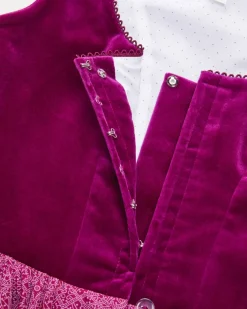 Wiesndirndl lang mit Schürze