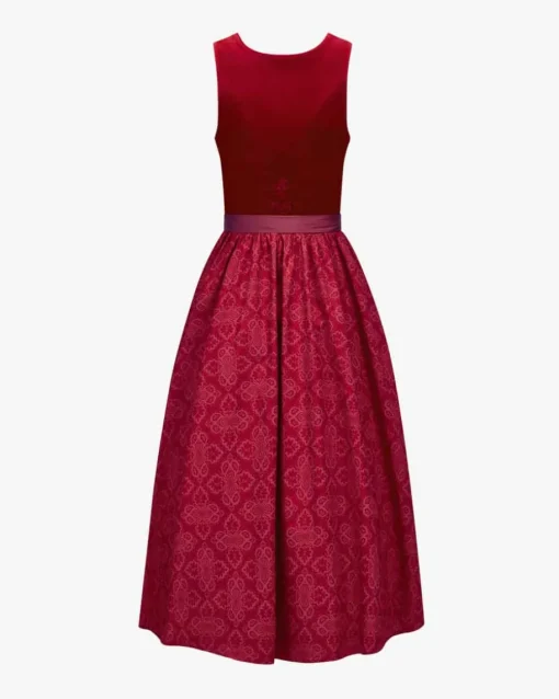 Wiesndirndl lang mit Schürze