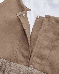 Wiesndirndl lang mit Schürze