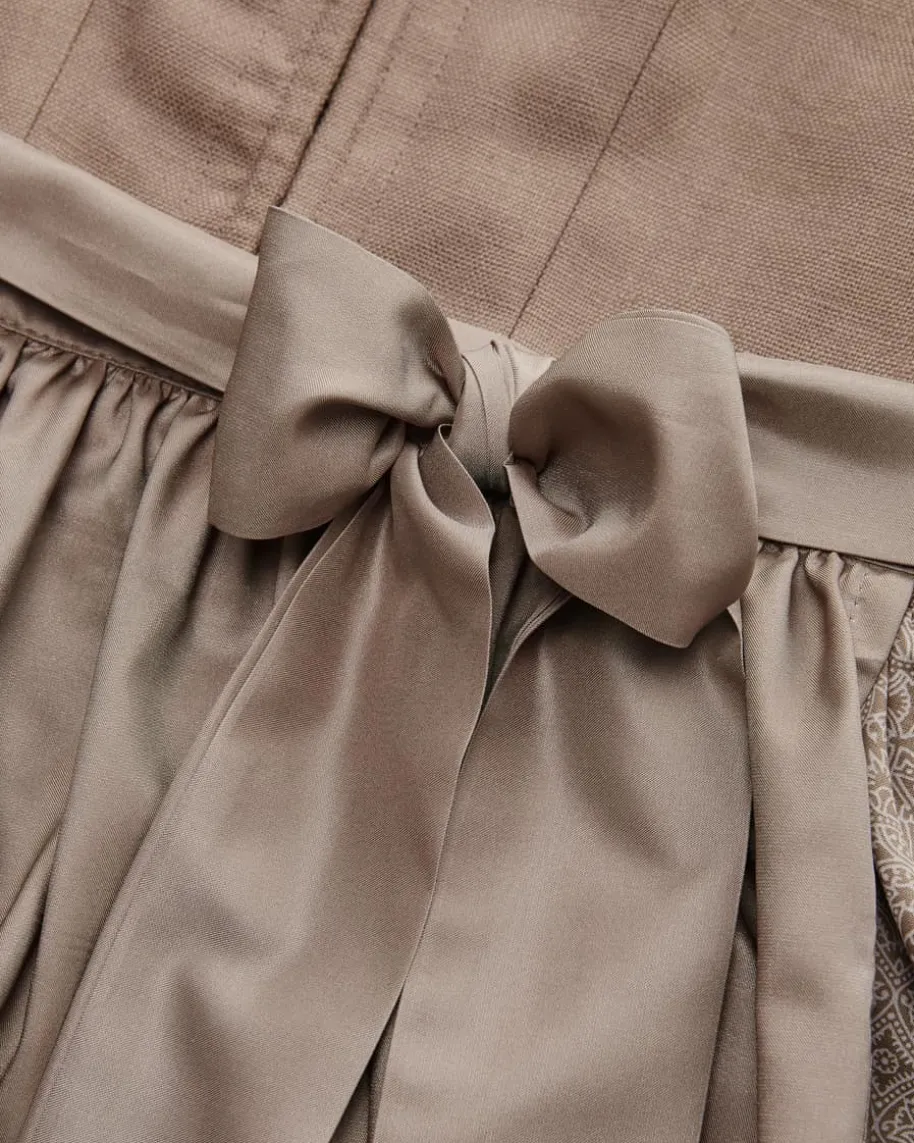 Wiesndirndl lang mit Schürze