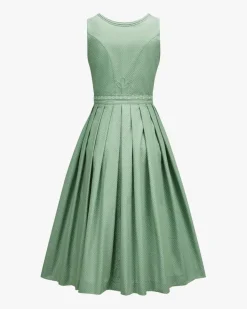 Wiesndirndl lang mit Schürze