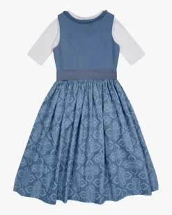 Wiesndirndl mit Bluse und Schürze