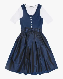 Wiesndirndl mit Bluse und Schürze