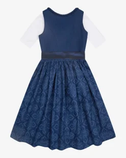 Wiesndirndl mit Bluse und Schürze