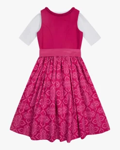 Wiesndirndl mit Bluse und Schürze