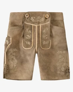 Wiesnlederhose aus Ziegenleder