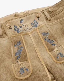 WL Lederhose kurz aus Hirschleder