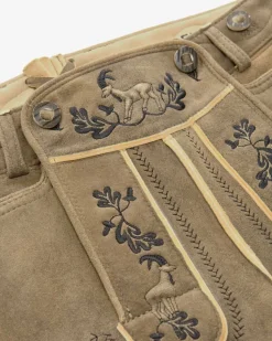 WL Lederhose kurz aus Hirschleder