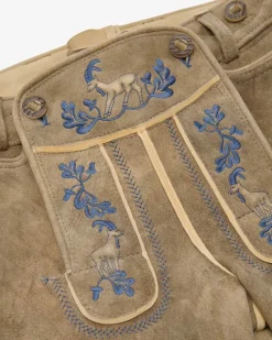 WL Lederhose kurz aus Hirschleder