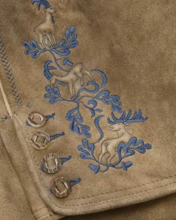 WL Lederhose kurz aus Hirschleder