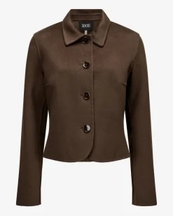 Woll-Seiden-Jacke
