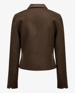Woll-Seiden-Jacke