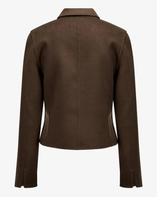 Woll-Seiden-Jacke