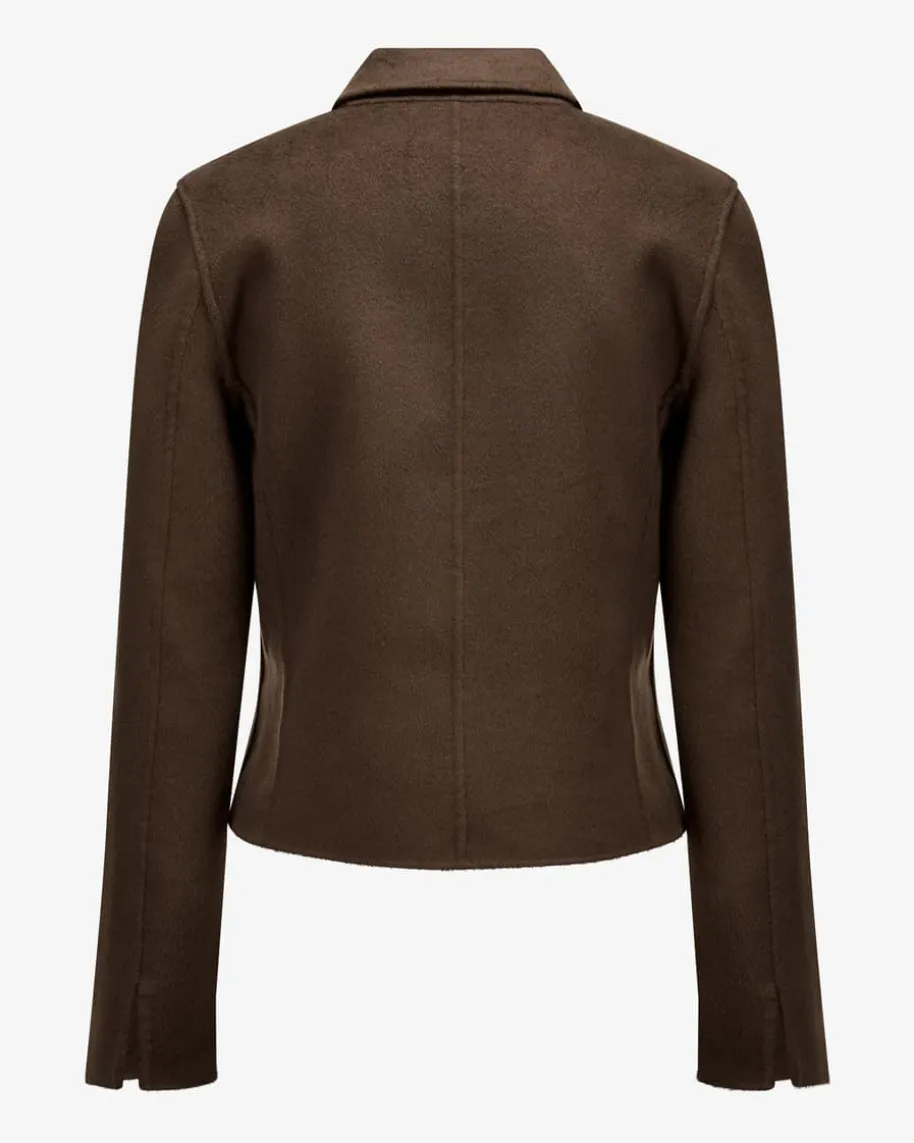 Woll-Seiden-Jacke