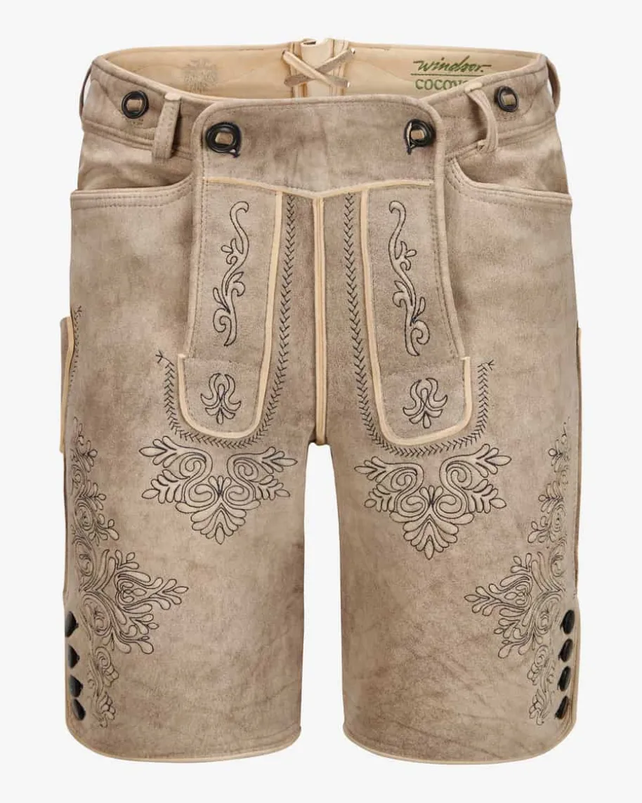 x CocoVero Lederhose aus Hirschleder