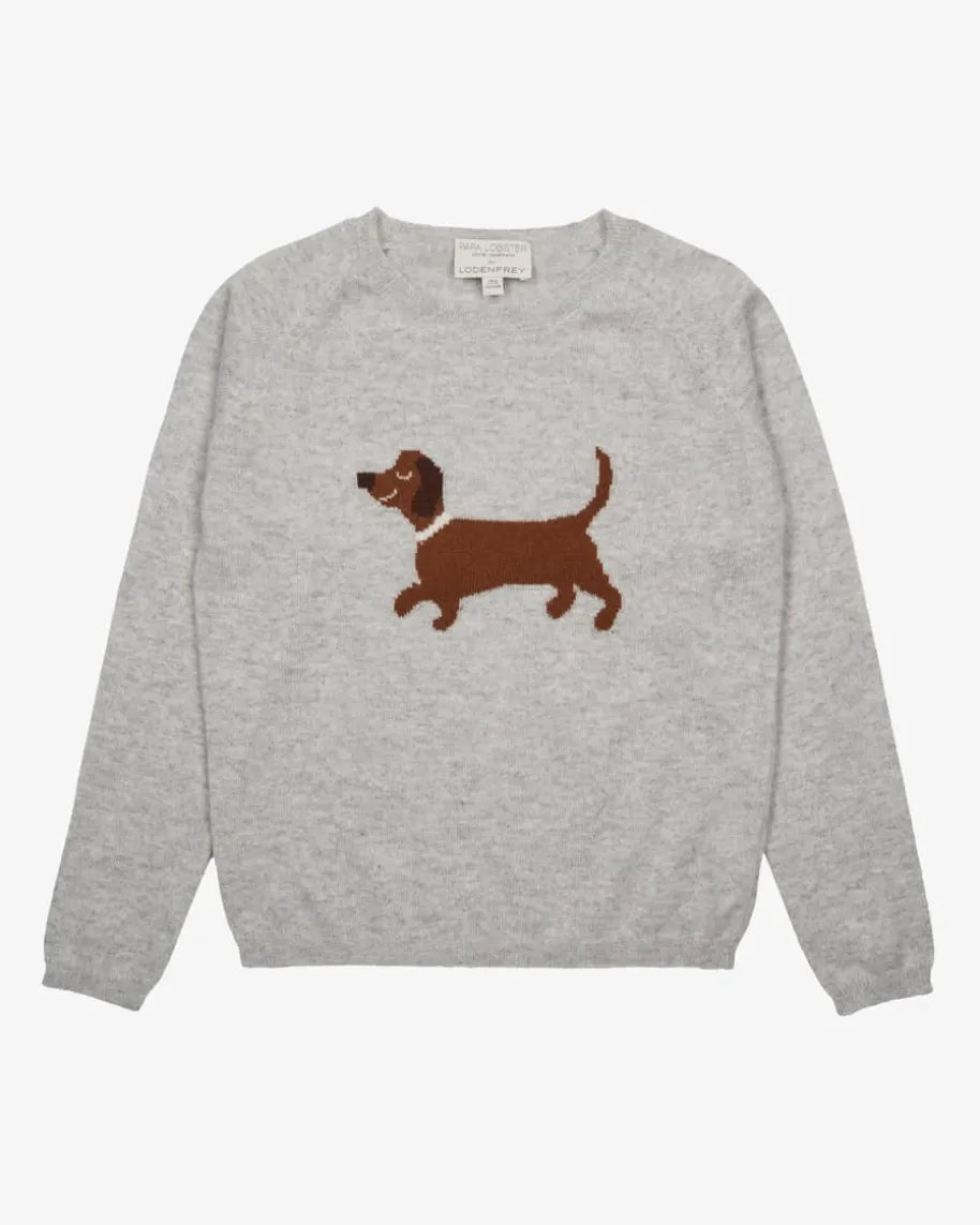x LODENFREY Dackel Cashmere-Pullover