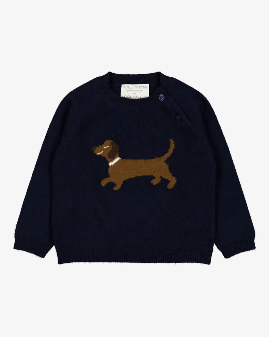 x LODENFREY Dackel Cashmere-Pullover