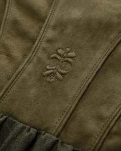 x LODENFREY Linderhof Dirndl lang mit Schürze