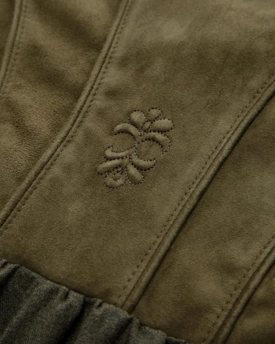 x LODENFREY Linderhof Dirndl lang mit Schürze