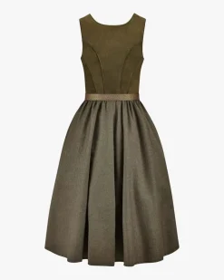 x LODENFREY Residenz Midi-Dirndl mit Schürze