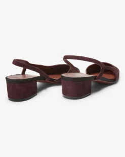 x LODENFREY Rosette Slingback-Pumps