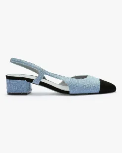 x LODENFREY Rosette Slingback-Pumps