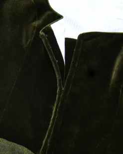 x LODENFREY Samtdirndl Midi mit Schürze